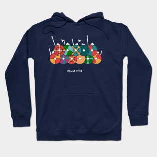 The Saxon Shield Wall (Coloured Version) Hoodie